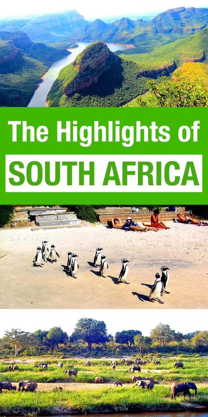 The highlights of South Africa. Local's guide to the best family friendly destinations in South Africa that should be on your itinerary