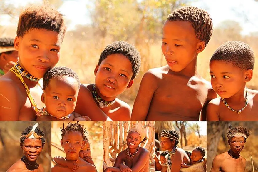 Where to see the indigenous tribes in Namibia - visit the Himba, San, Damara and Herero people
