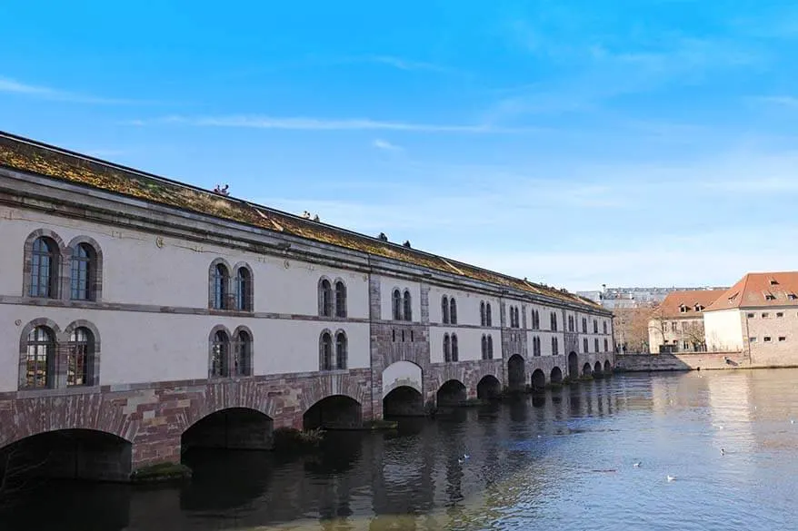 Barrage Vauban in Strasbourg France