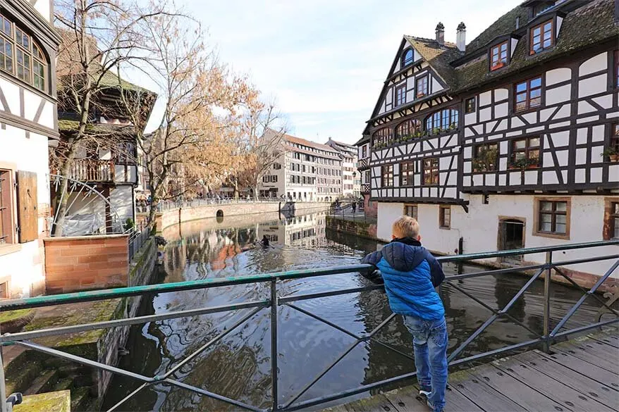 La Petite France in Strasbourg with kids