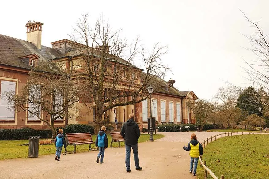 Pavillion Josephine at Parc de L'Orangerie Strasbourg