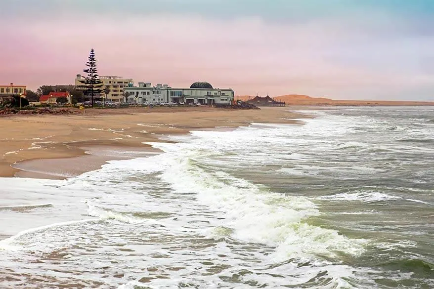 Swakopmund is the touristic centre of Namibia