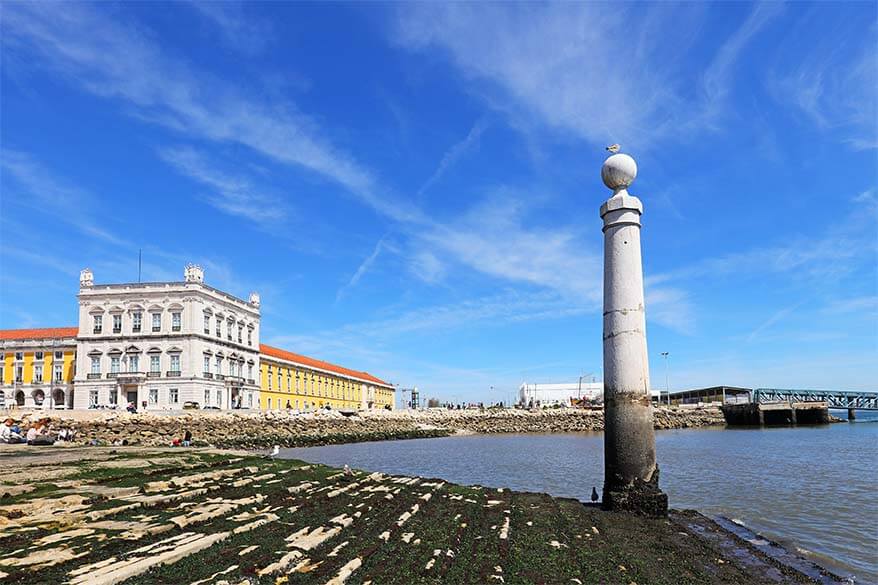 Cais das Colunas en Lisboa