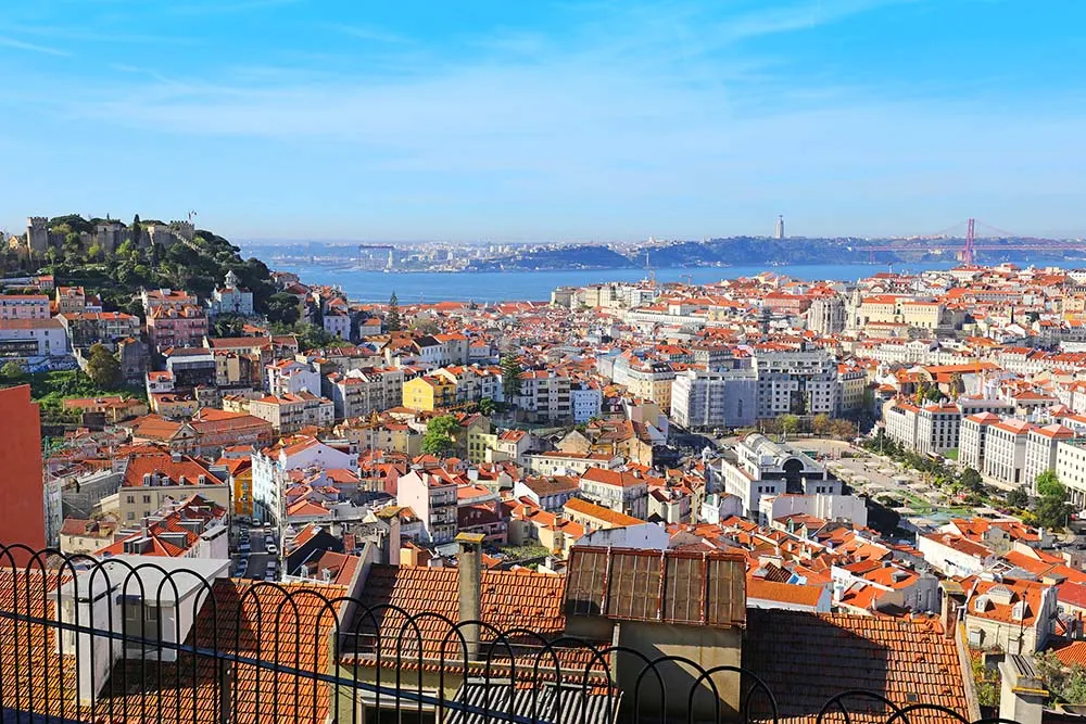 Miradouro da Senhora do Monte in Lisbon