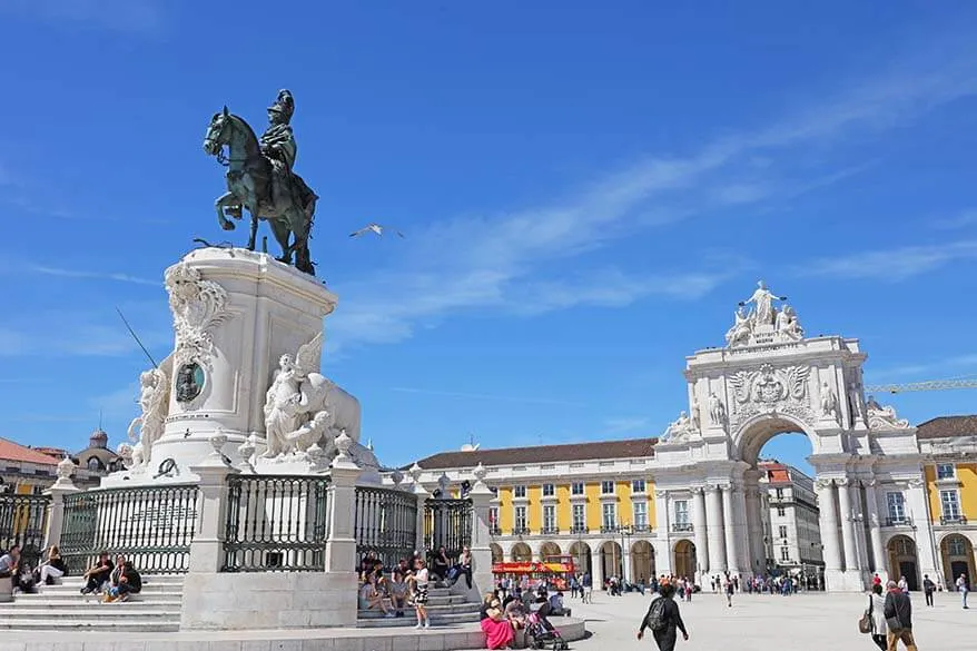 Praca do Comercio in Lisbon