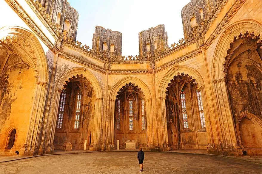The Unfinished Chapels in Batalha Monastery - one of absolute highlights of our 10 day trip in Portugal