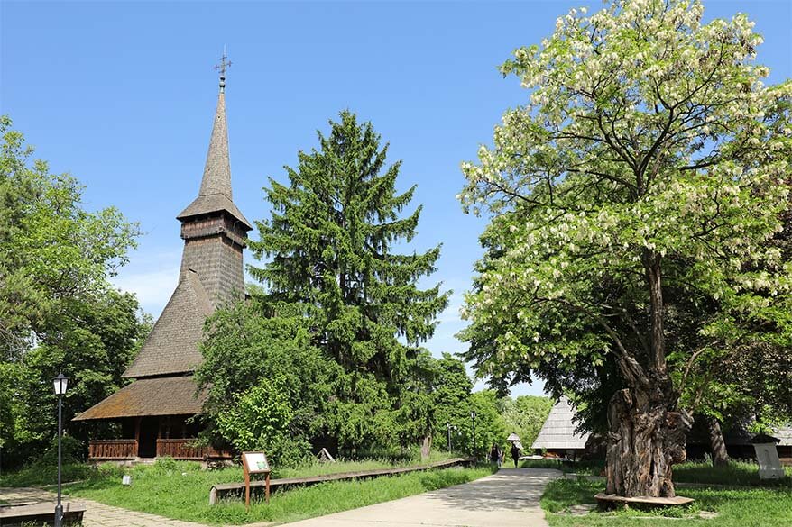 Dimitrie Gusti National Village Museum in Bucharest Romania