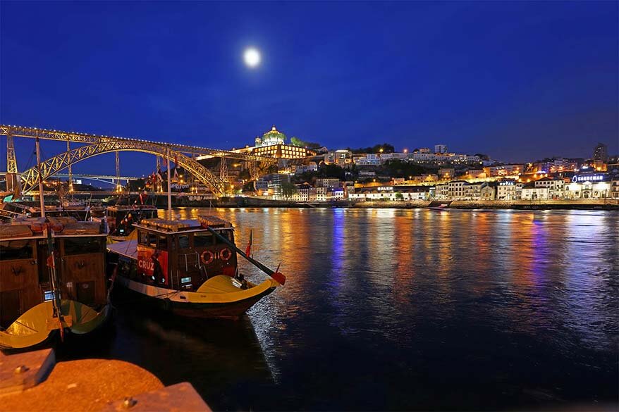 Porto by night