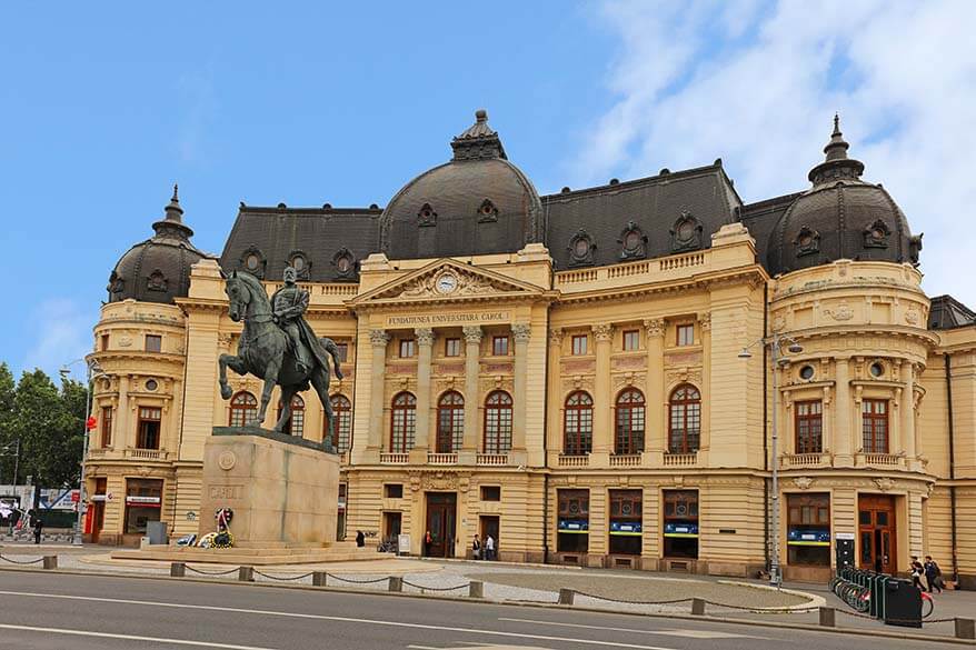 Revolution Square is one of the places you must see in Bucharest