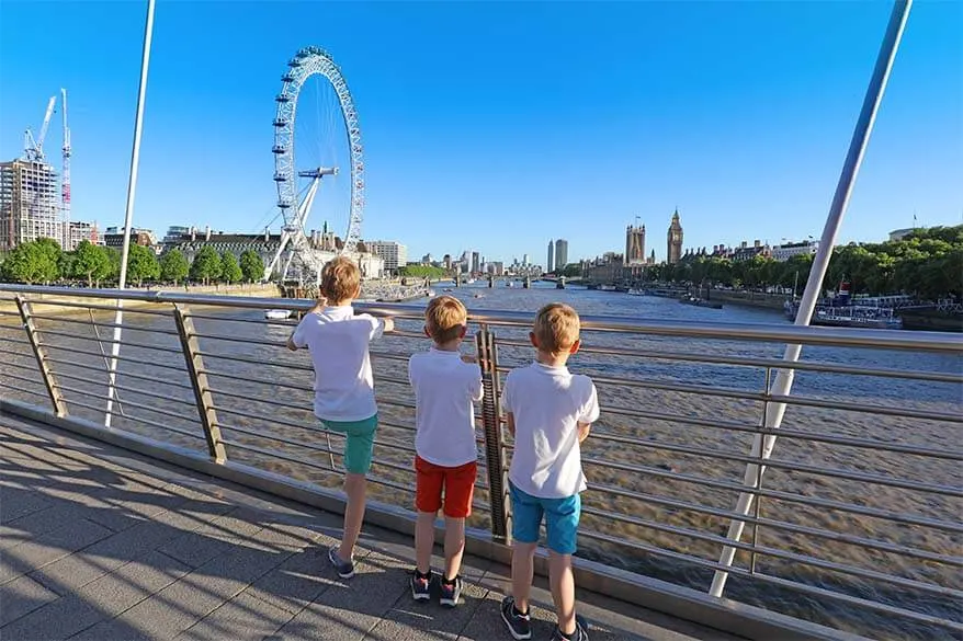 Best things to do in London with kids, especially if visiting London with family for the first time