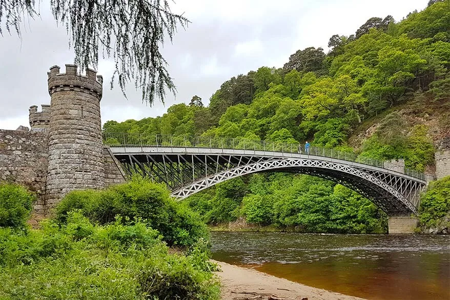 Craigellachie Bridge in Scotland