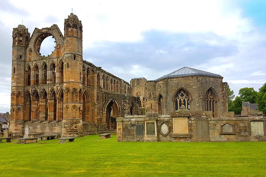 Elgin Cathedral in Scotland