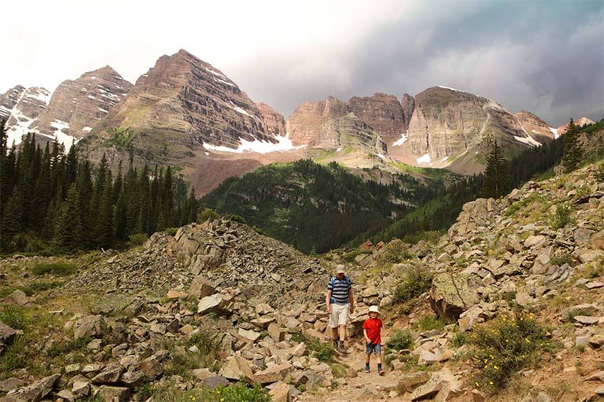 Hiking Crater Lake Trail with young children