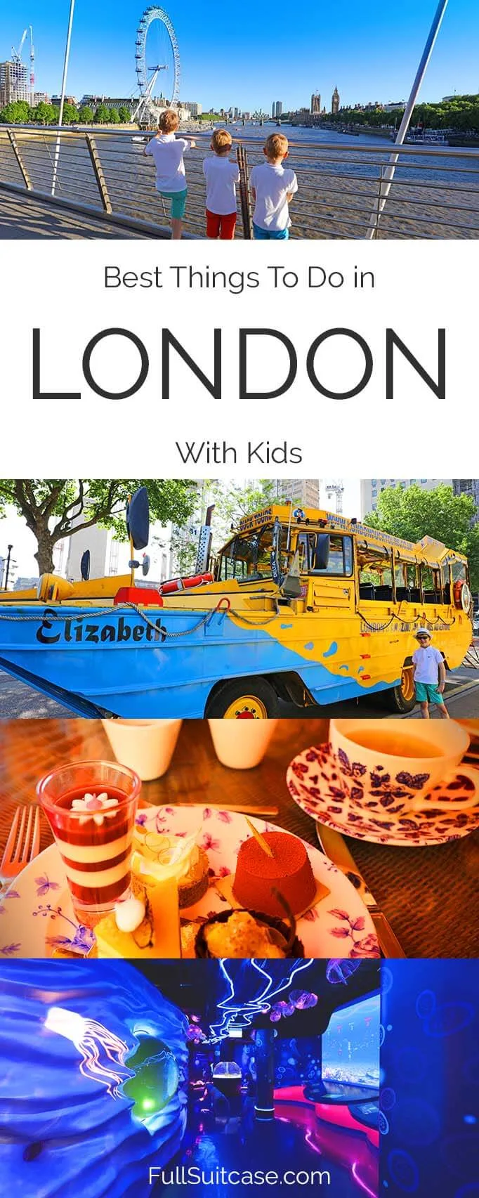 London with kids - what to do and see if visiting London with the family for the first time