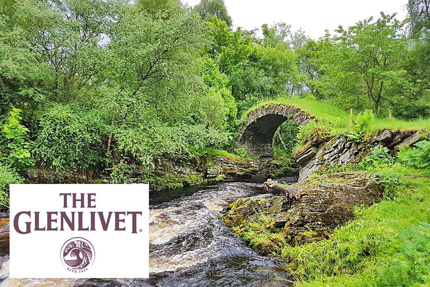 The Glenlivet Bridge is not to be missed on any Scotland whisky trip