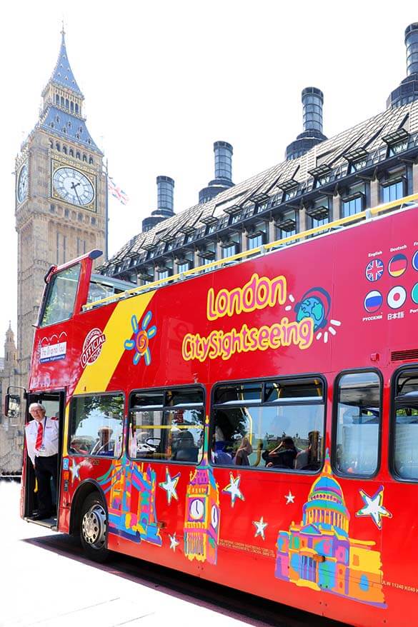 The Original Tour hop-on hop-off bus is a great way to see the best of London with kids