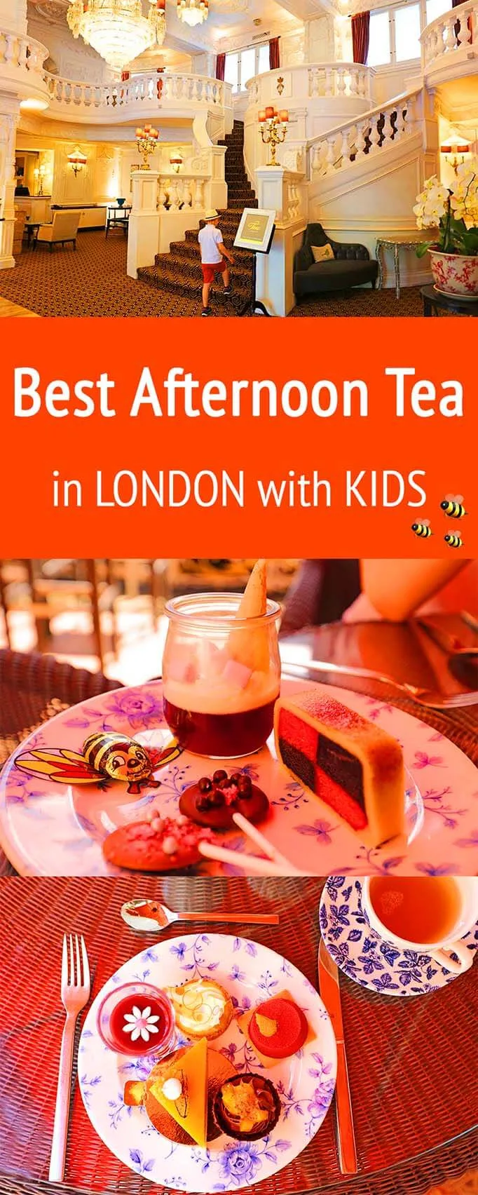 Where to find the best afternoon tea experience in London for families with kids