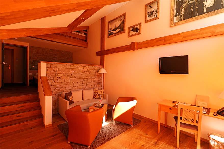 Alpine Lodge Trubsee has beautiful family rooms