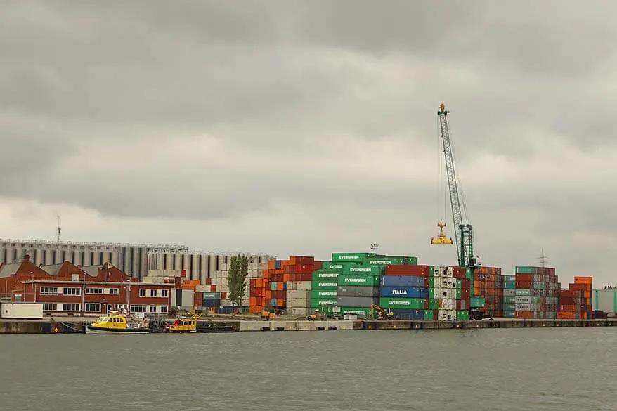 Port of Antwerp is the second-largest sea port of Europe