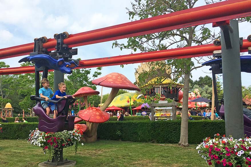 Plopsaland De Panne amusement park in Belgium is great for families with younger kids