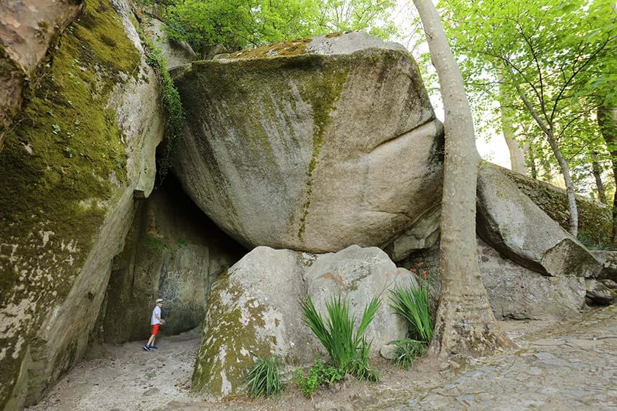 A beautiful walk from the Moorish Castle to Sintra old town