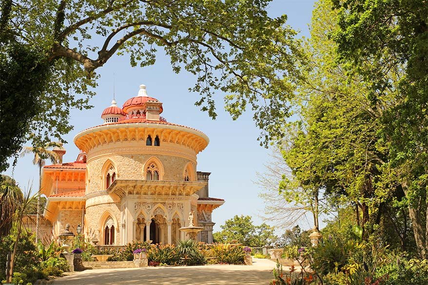 Monserrate Palace in Sintra Portugal