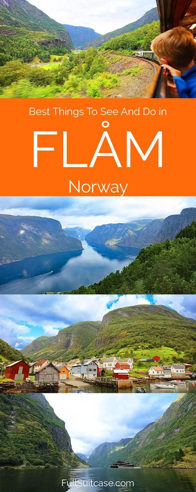 Best things to see and do in Flam Norway, includes suggested one day itinerary. #Flam #Norway