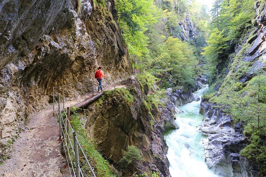 Family friendly day trip it Tyrol Austria - hiking Kaiserklamm in Brandenberg area