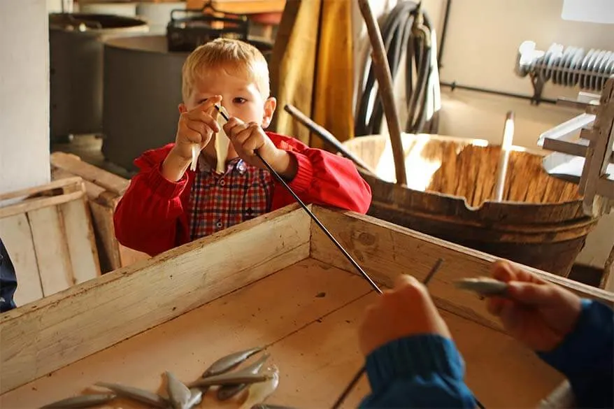 Norwegian Canning Museum offers lots of hands-on activities for kids