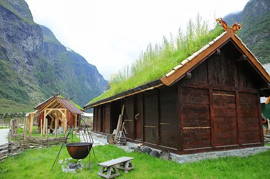 Viking Village Njardarheimr in Gudvagen Norway