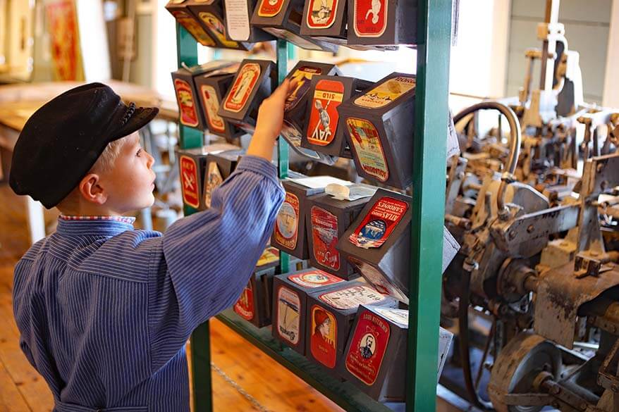 Visita el Museo Noruego de Conservas en Stavanger con niños