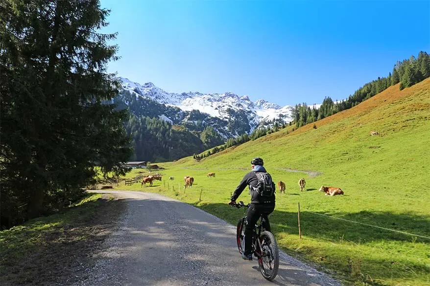 Electric mountain bike tour in Austrian Tyrol
