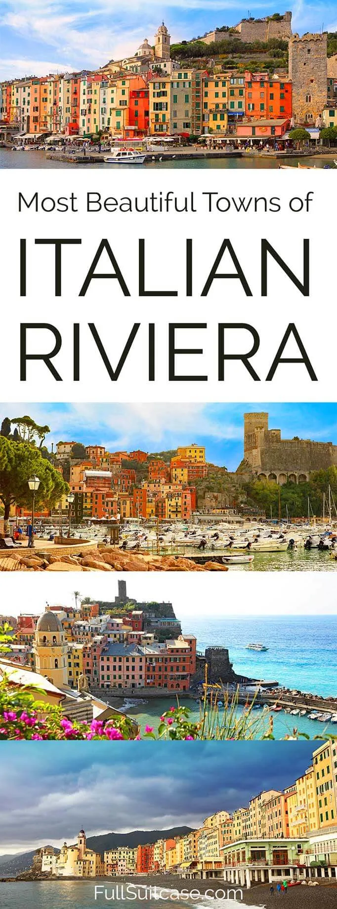 Best towns of Italian Riviera #Italy #Liguria