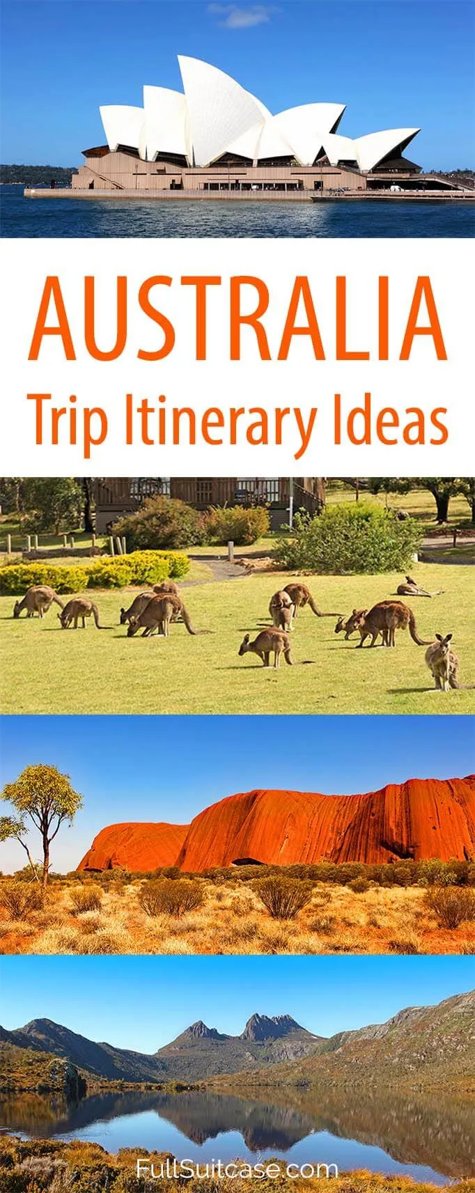 Australia trip itinerary ideas