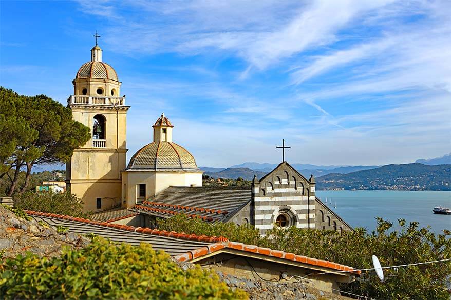 Church of San Lorenzo in Porto Venere Italy