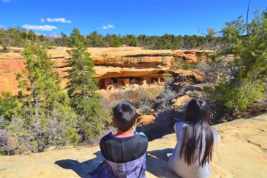 Mesa Verde National Park is great for families with kids