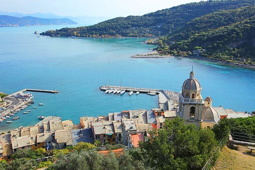 Palmaria Island as seen from Porto Venere - Italy