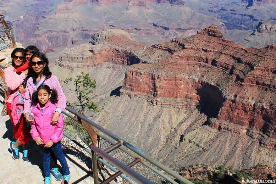 Visiting Grand Canyon National Park with children