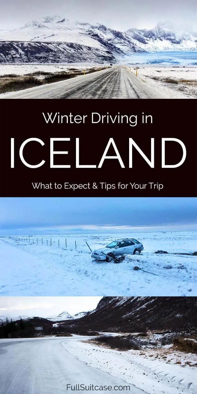 What to expect when driving in Iceland in winter months - along the Ring Road from October through April and even May