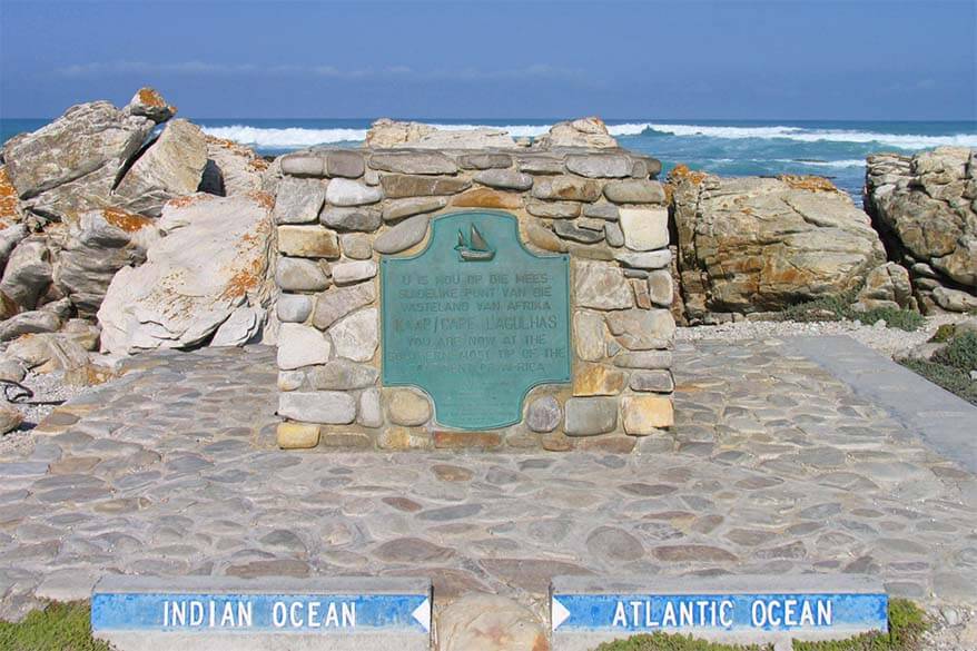 Cape Agulhas - one of the best place to see in South Africa