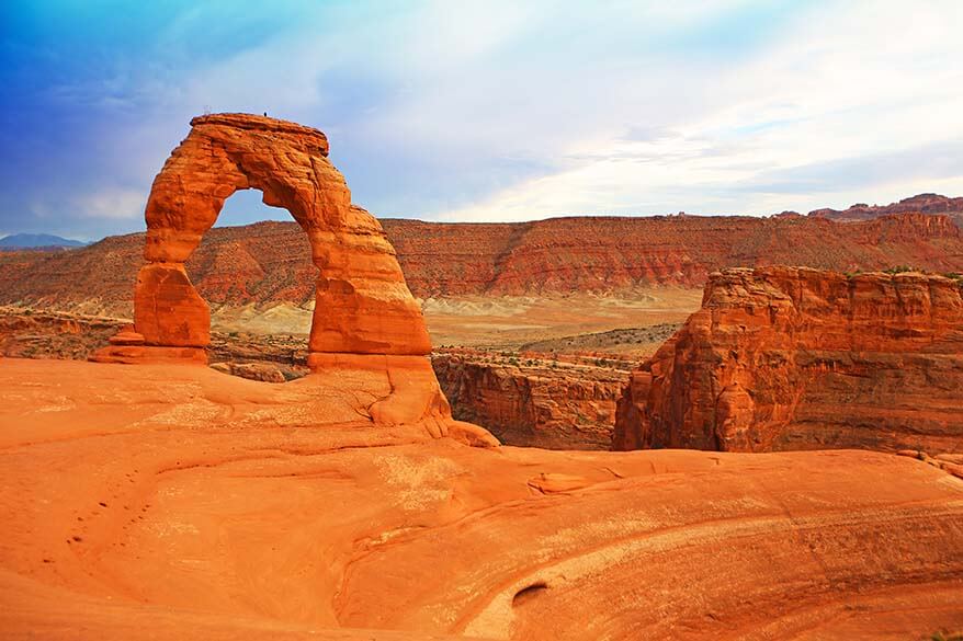 Delicate Arch is a must in Arches National Park