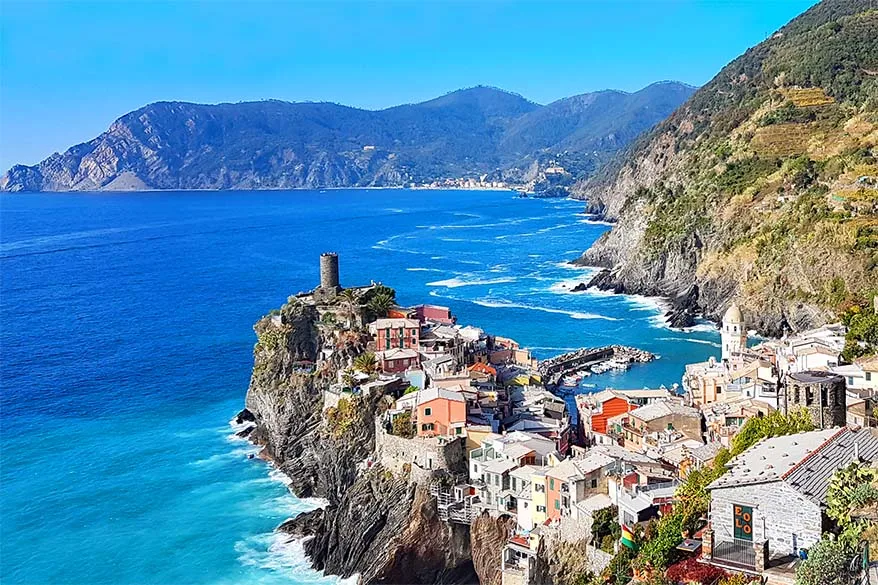 Hiking Cinque Terre Trail at Vernazza