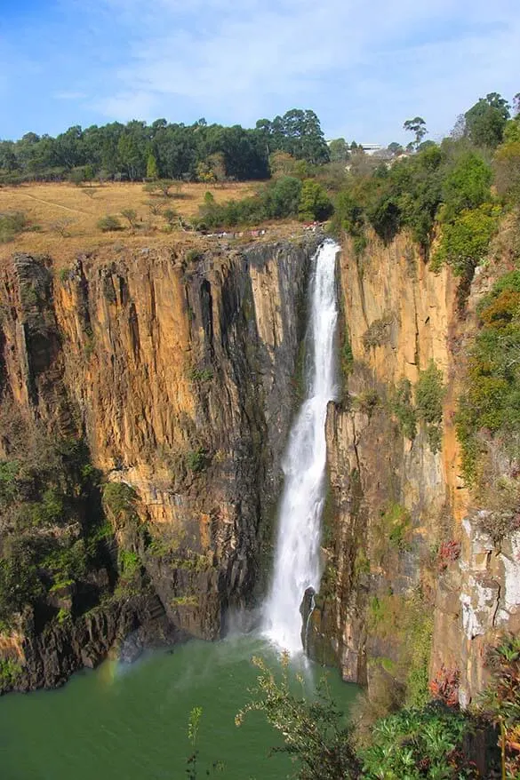 Howick waterfall in South Africa