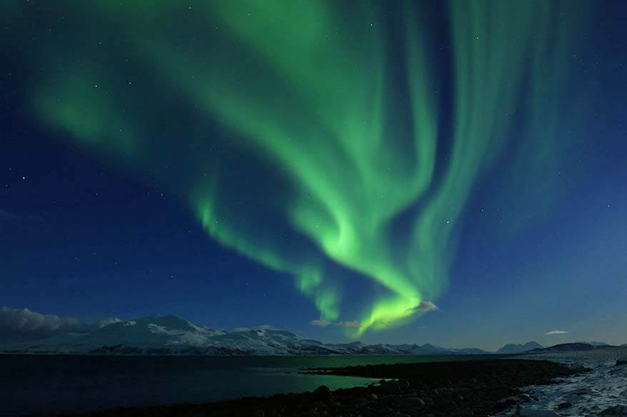 Å Se Nordlyset i Tromsø Norge