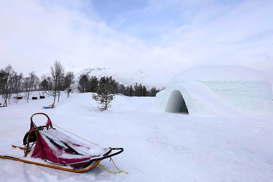 Snow igloo - Tromso Ice Hotel in Norway