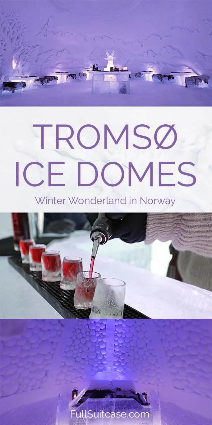 Visit Tromso Ice Domes - a true winter wonderland in Northern Norway