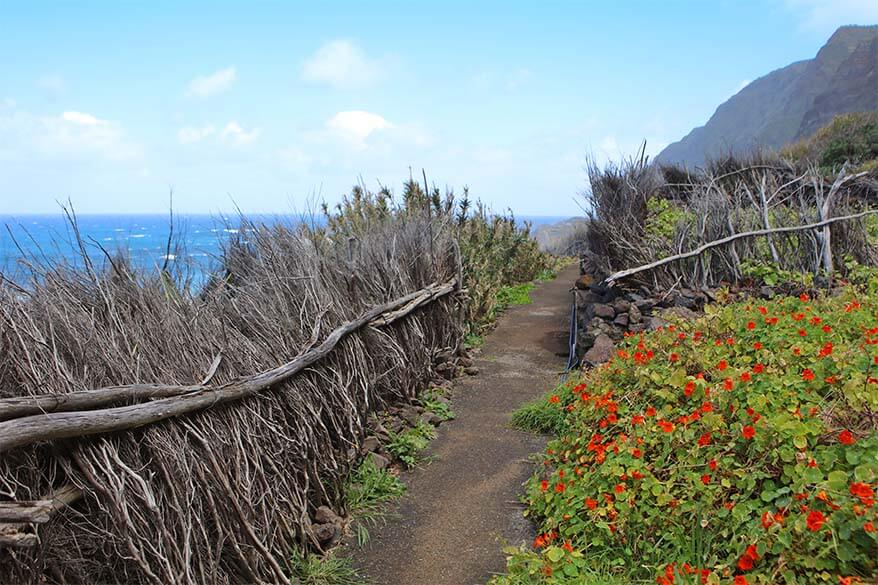 A tiny coastal area that can be reached by Achadas da Cruz cable car in Madeira