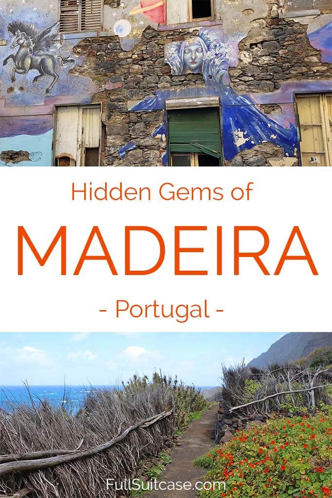 Secret places and true hidden gems of Madeira island in Portugal