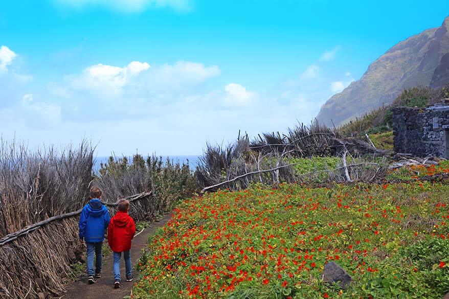 Achadas da Cruz cable car brings you to one of the most unique places in Madeira