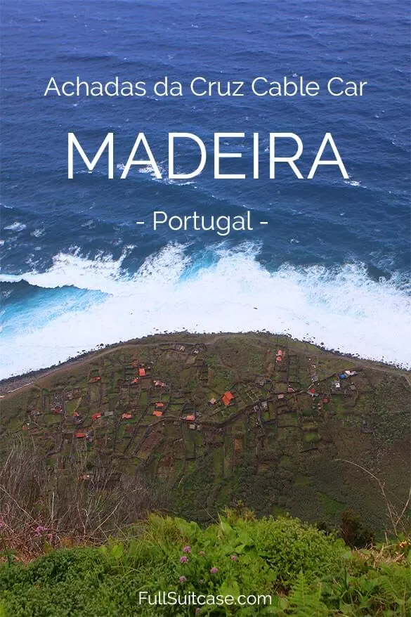 Achadas da Cruz cable car is a true hidden gem of Madeira
